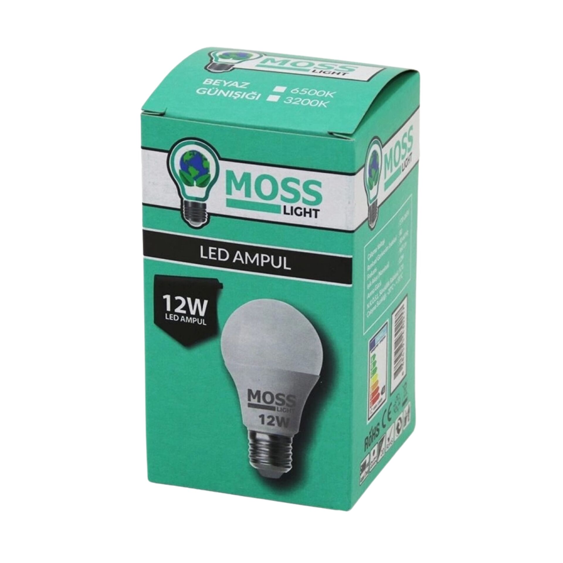 Moss 12W Beyaz Led Ampul *100