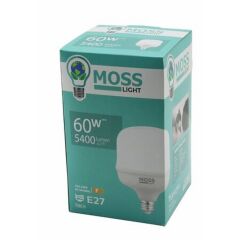 Moss 60W Beyaz (6400K) Torch Ampul*24