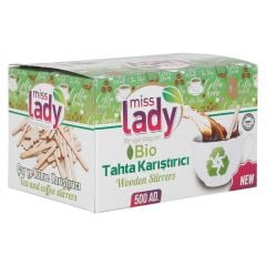 Mıss Lady 500 Lu Ahşap Karıştırıcı*24