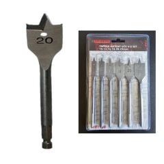 STR-1150 Yaprak Matkap Ucu 6'Lı Set*20x4