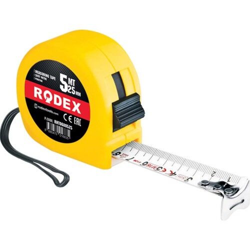 Rodex 5mtx25mm Şerit Metre*12x120