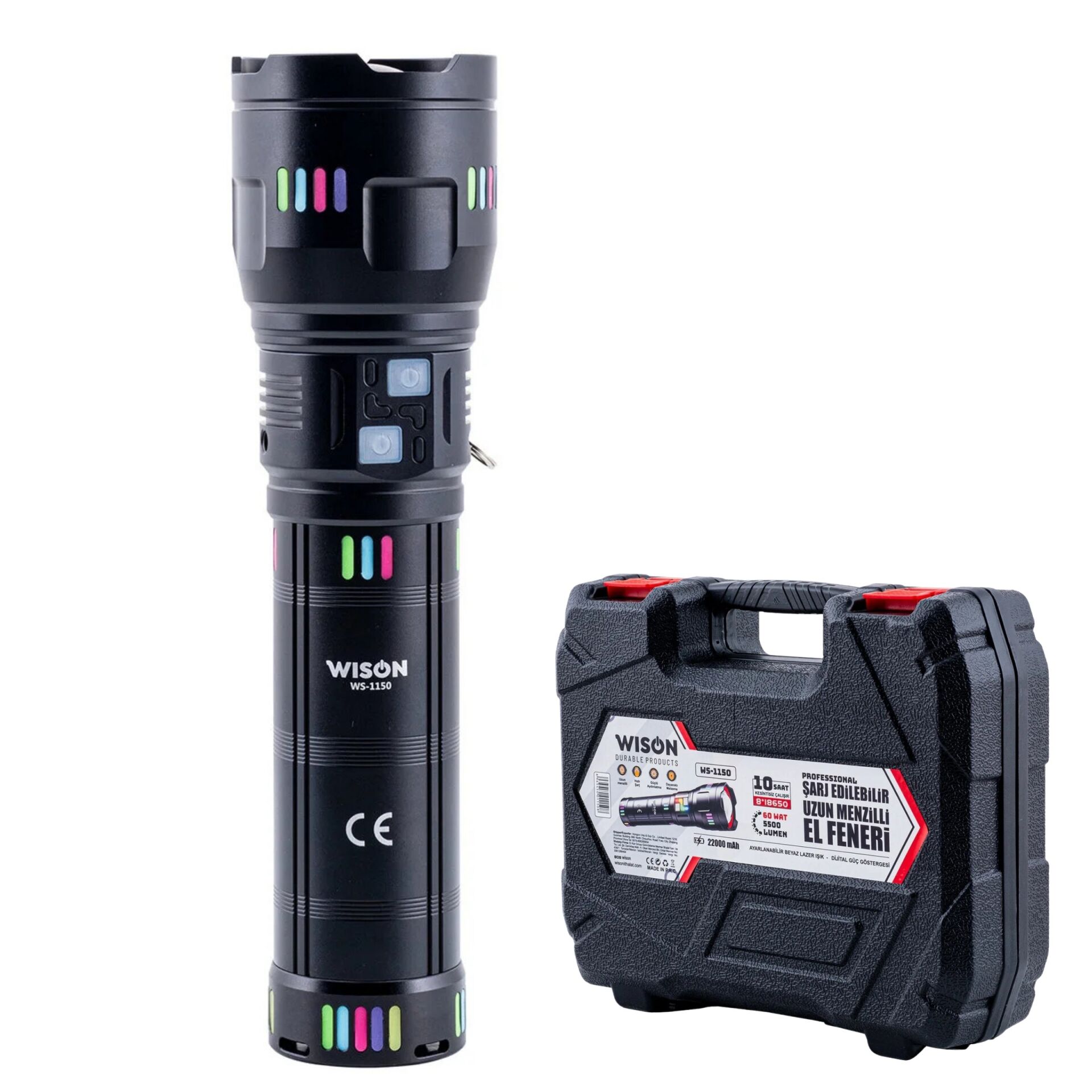 Wison WS-1150 Uzun Menzilli El Feneri