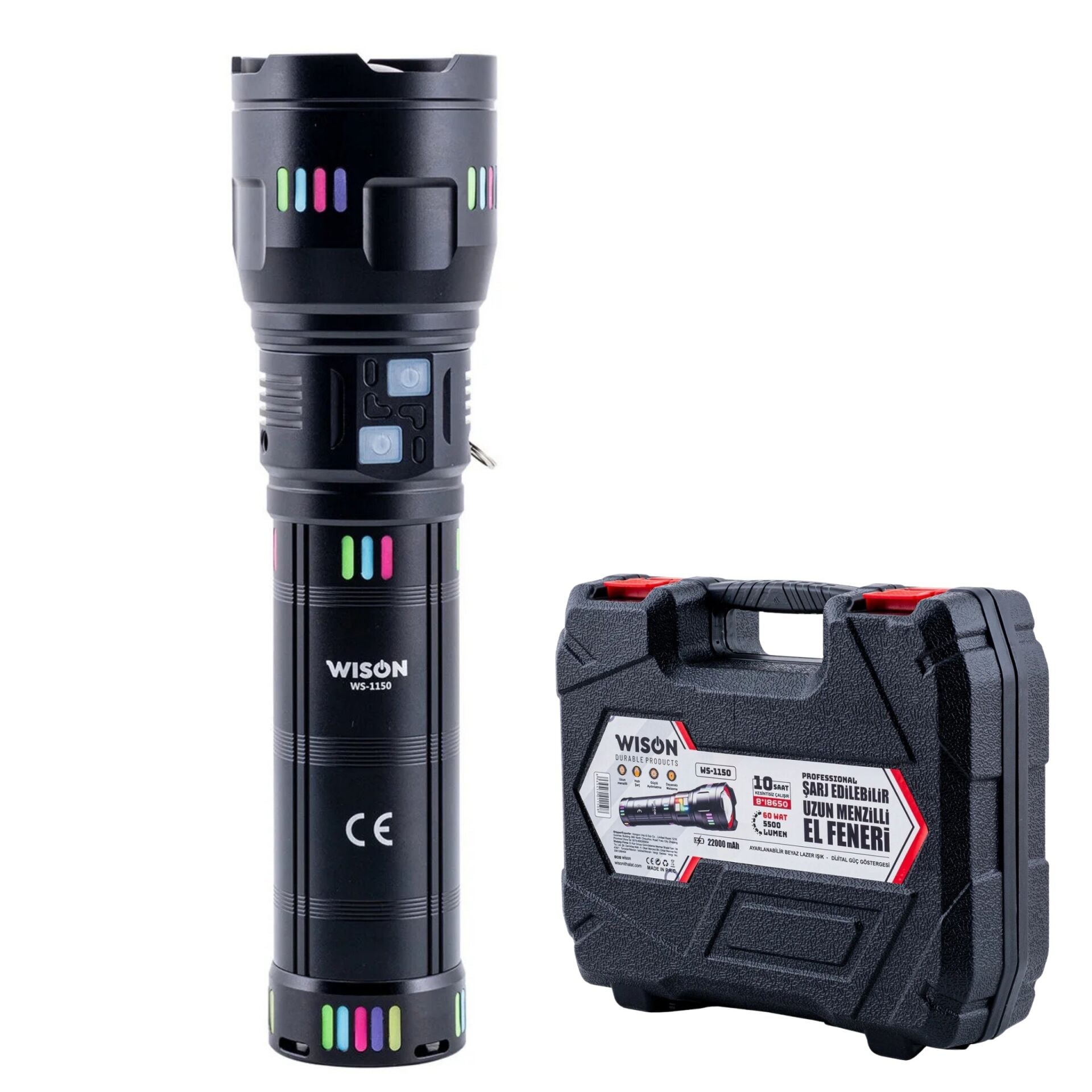 Wison WS-1150 Uzun Menzilli El Feneri