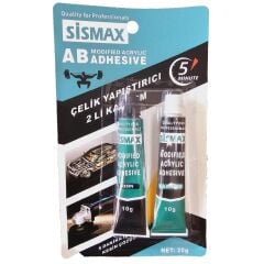 STR-5000 Çelik Yapıştırıcı 2'Li Karışım 20 Gr*50x6