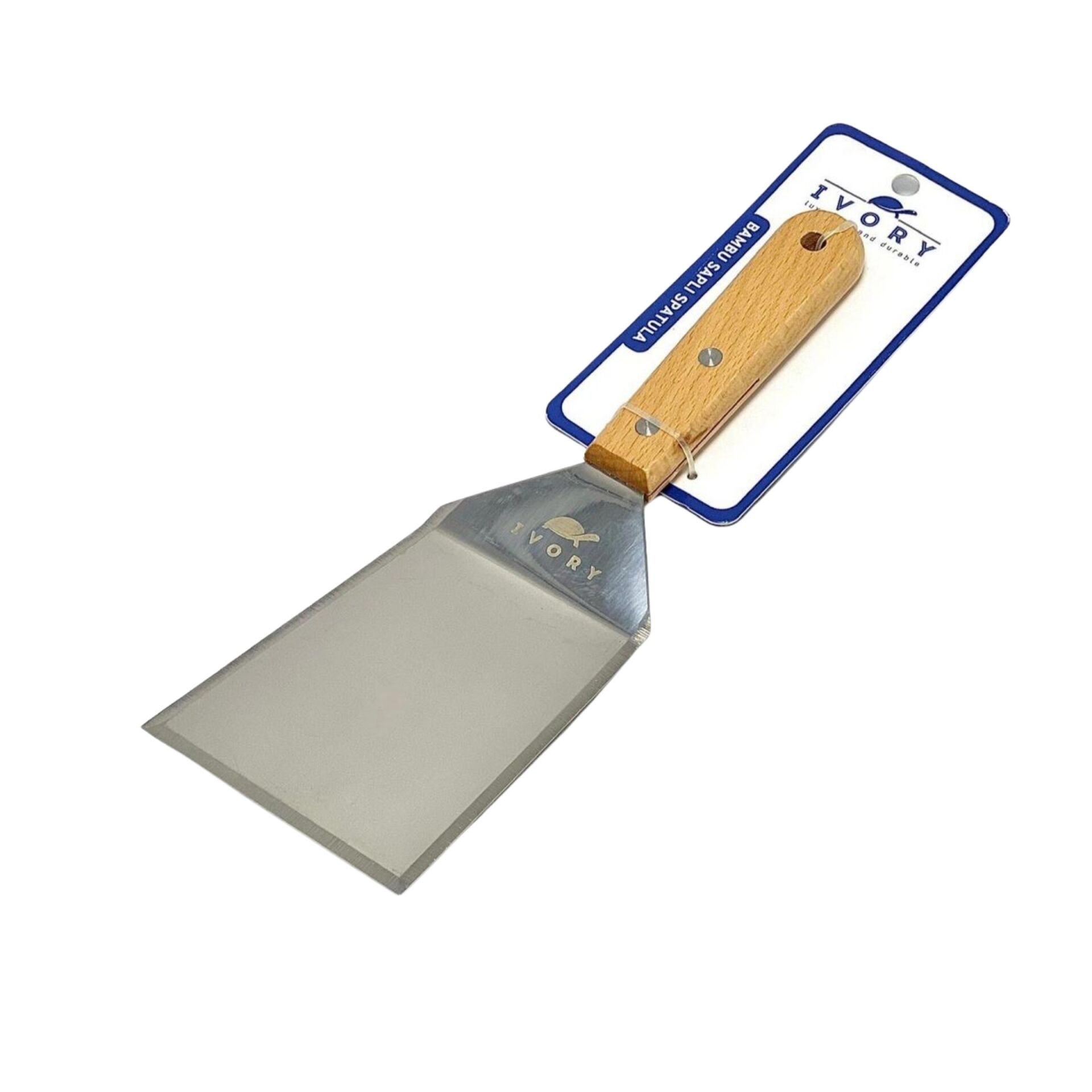 Ivory Pst258 Bambu Saplı Çelik Spatula*36x2