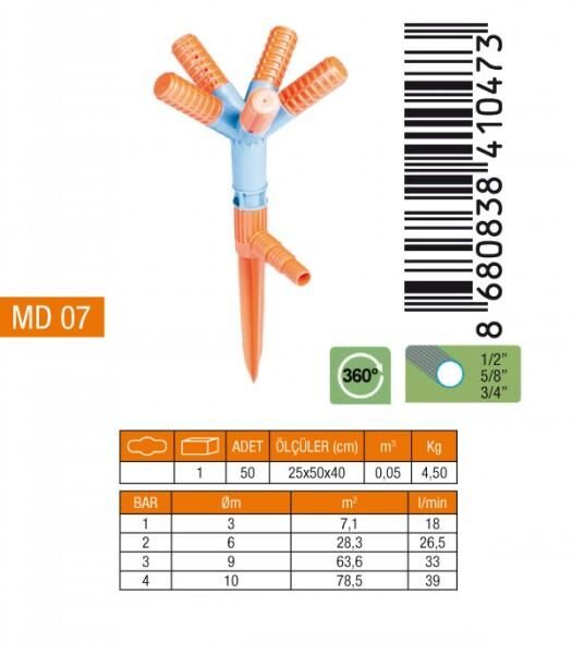 Medalyan Md-07 5Lı Sprınk*50