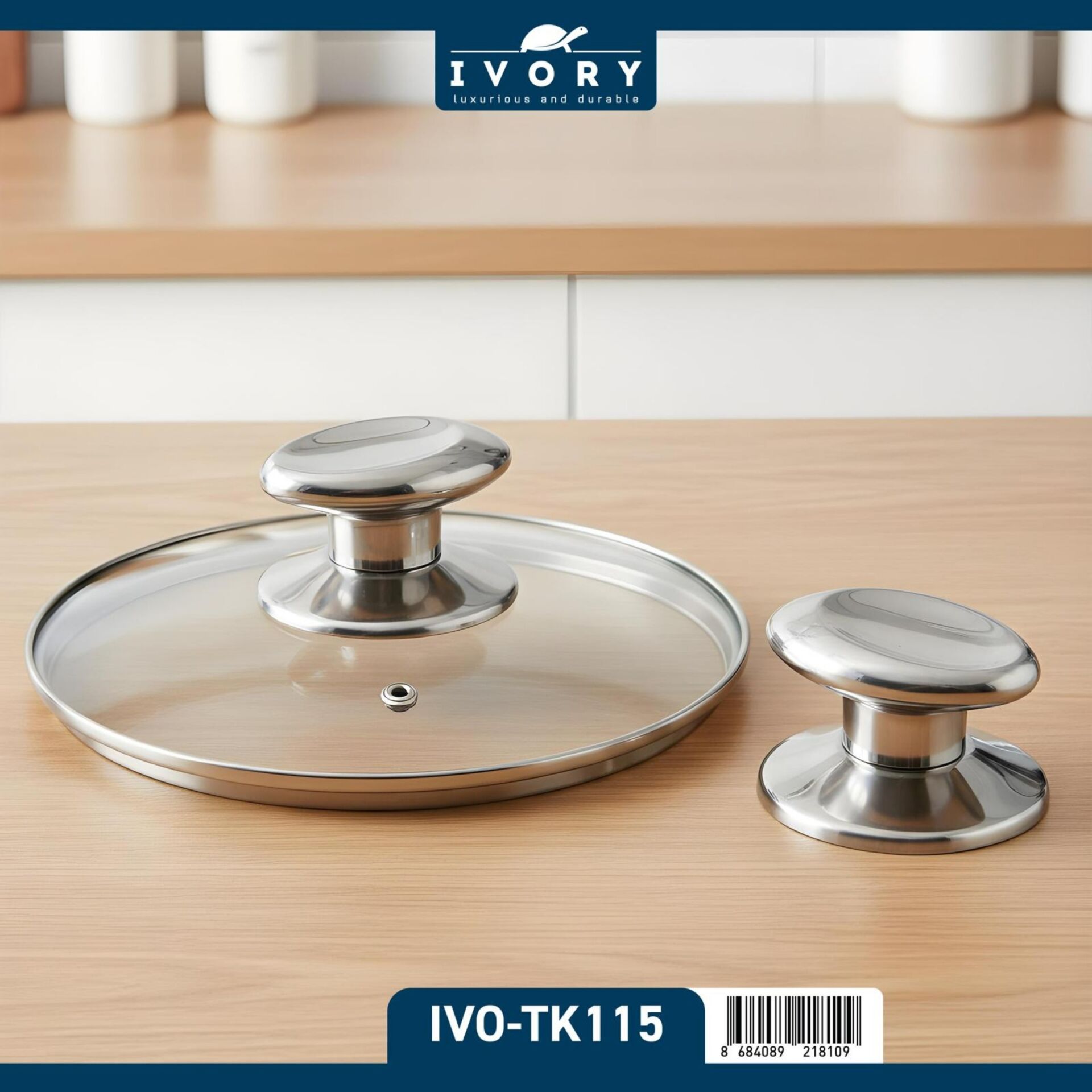 Ivory Tk115 Tencere Kapak Kulp Metal*12x20