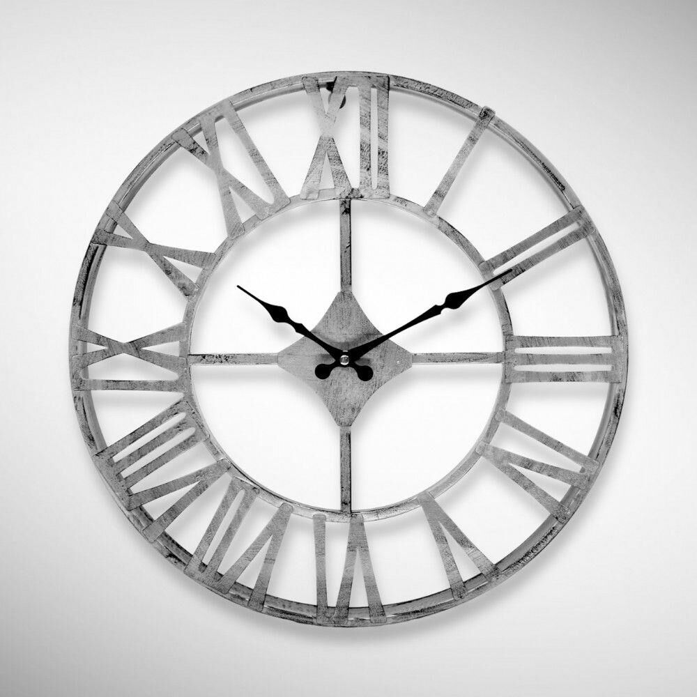 Galaxy Dm-190-Metal Roma Rakamı Duvar Saati*4