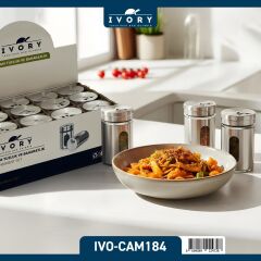 Ivory Cam184 Metal Tuzluk Ve Baharatlık*12x12