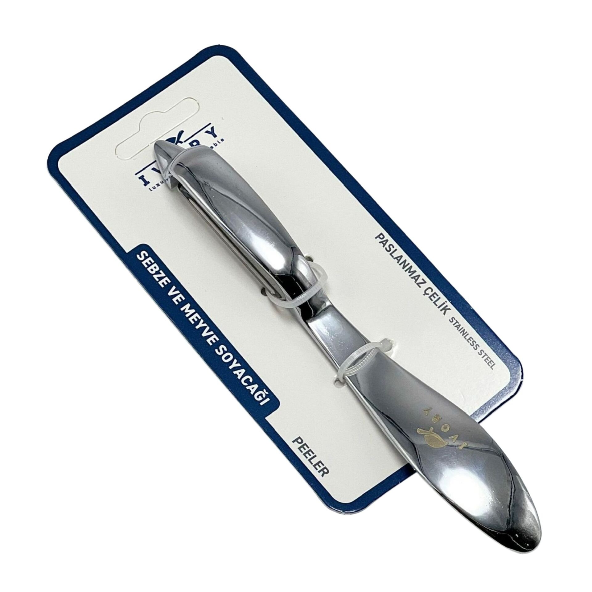 Ivory Me162 Çelik Yan Sebze Meyve Soyacağı*24x6