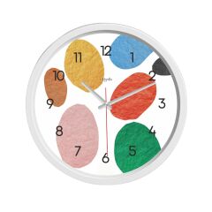 Revello 071 Renkli Duvar Saati 40cm*10