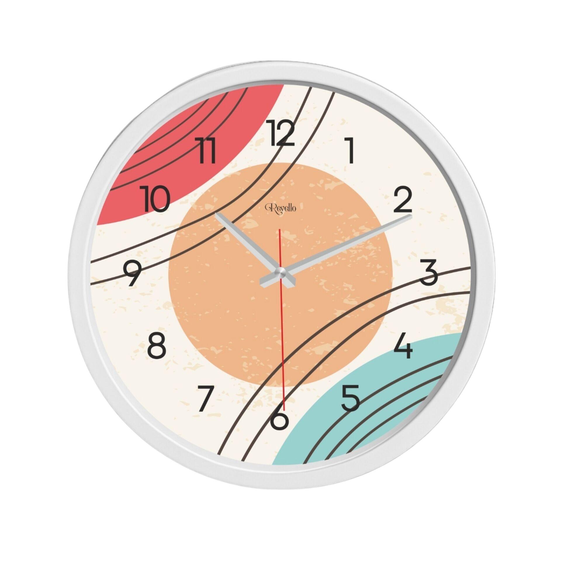 Revello 070 Küçük Roze Duvar Saati*10