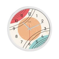 Revello 070 Küçük Roze Duvar Saati 30cm*10