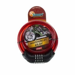 K-3682 Motorsiklet Kilidi Şifreli*25x2=50