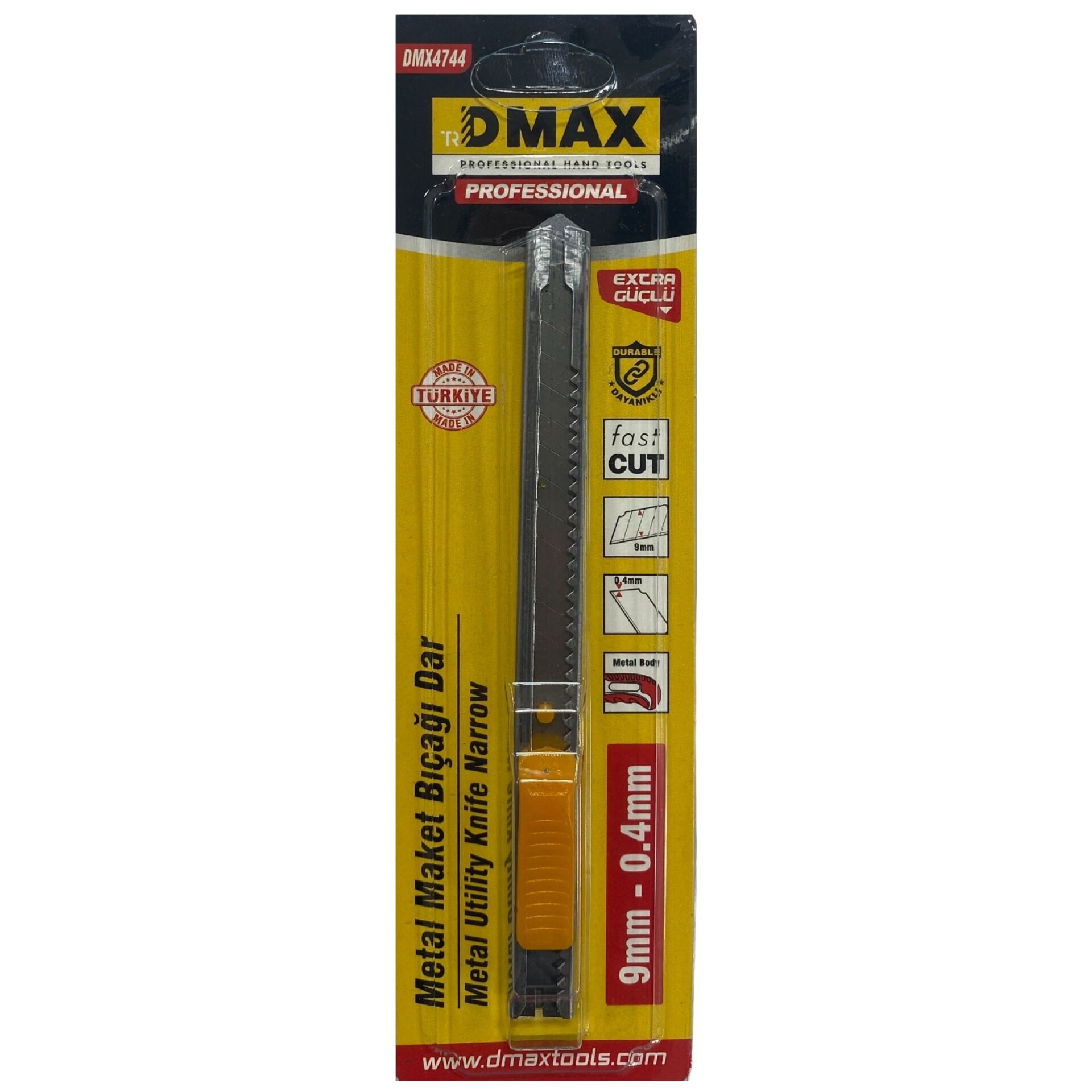 Dmx-4744 Metal Maket Bıçağı Dar Gövde*50x16pk