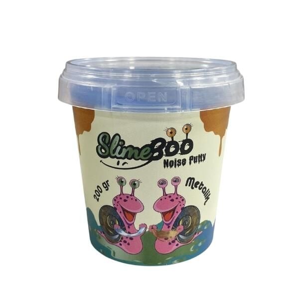 Slm M-952 Metalik Slime (Slaym) 200gr.*24x4Pk.