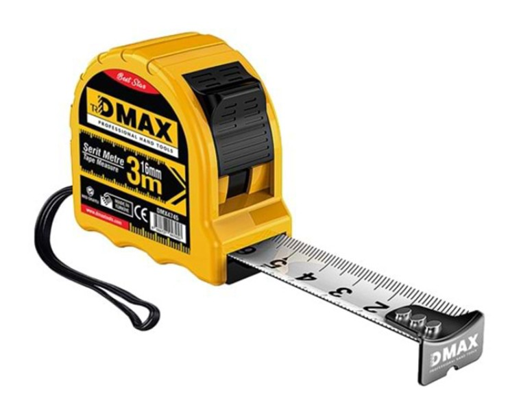 Dmx-4745 3Mx16mm Şerit Metre*12x12