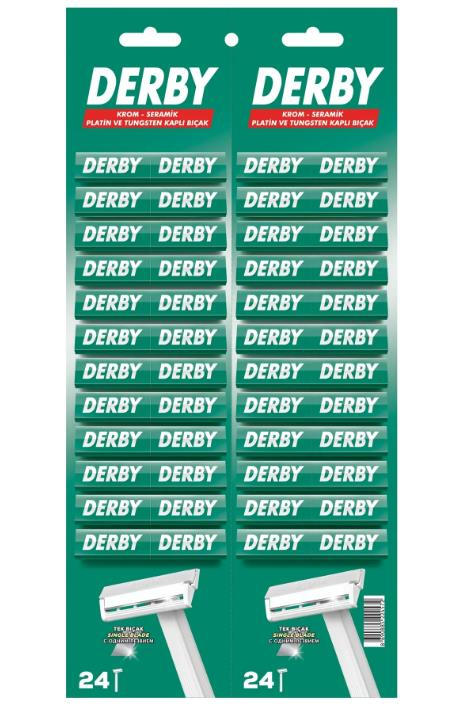Derby Tek Bıçaklı Traş Bıçağı 48Lı*16