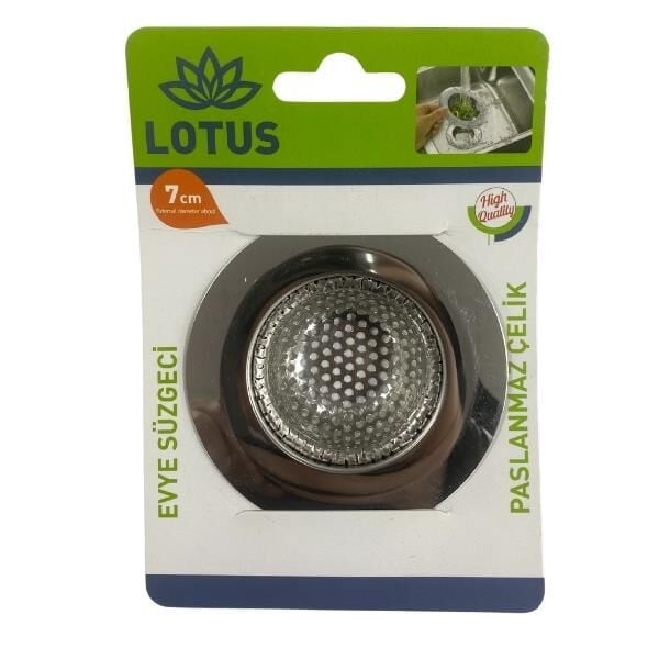 Lts-Szg101 Lotus 7cm Inox Lavabo Süzgeci*12x30pk.