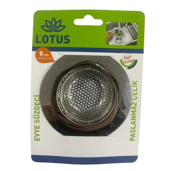 Lts-Szg102 Lotus 9cm Inox Lavabo Süzgeci*12x30pk.