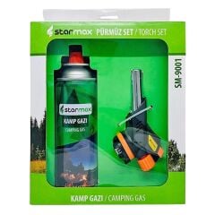 Starmax SM-9001  Kamp Gazı Seti & Pürmüz Seti*24