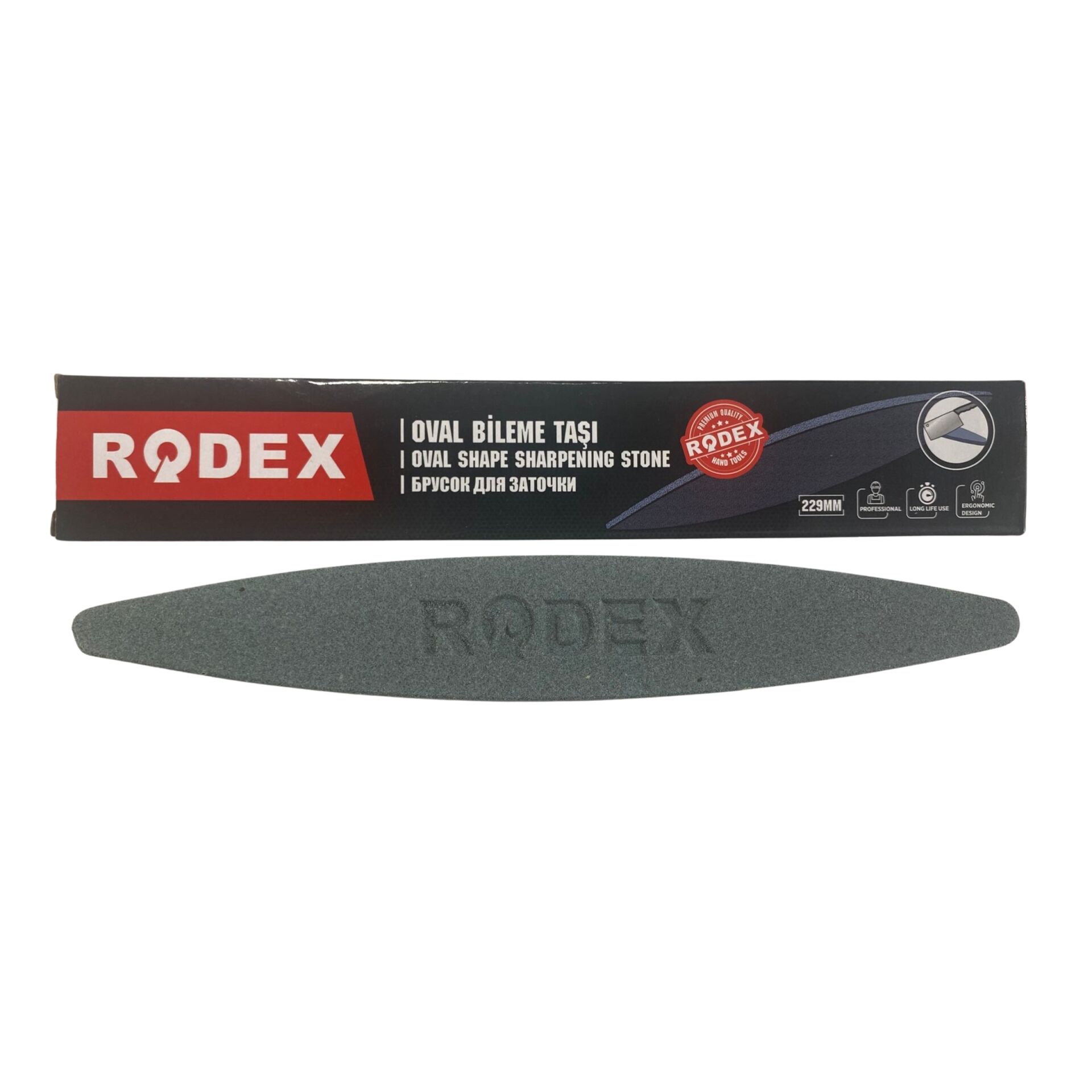 Rodex RBT910 Oval Bileme Taşı 229mm*100