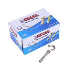 Beşel Kd8 M8x100 Kancalı Dübel Açık*60