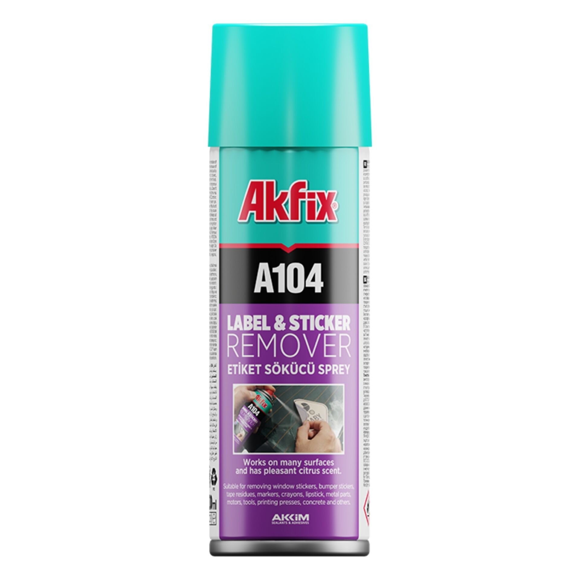 Akfix A104 Etiket Sökücü Sprey 200ml*24