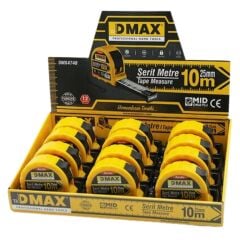 Dmx-4748 10Mx25mm Şerit Metre*12x4