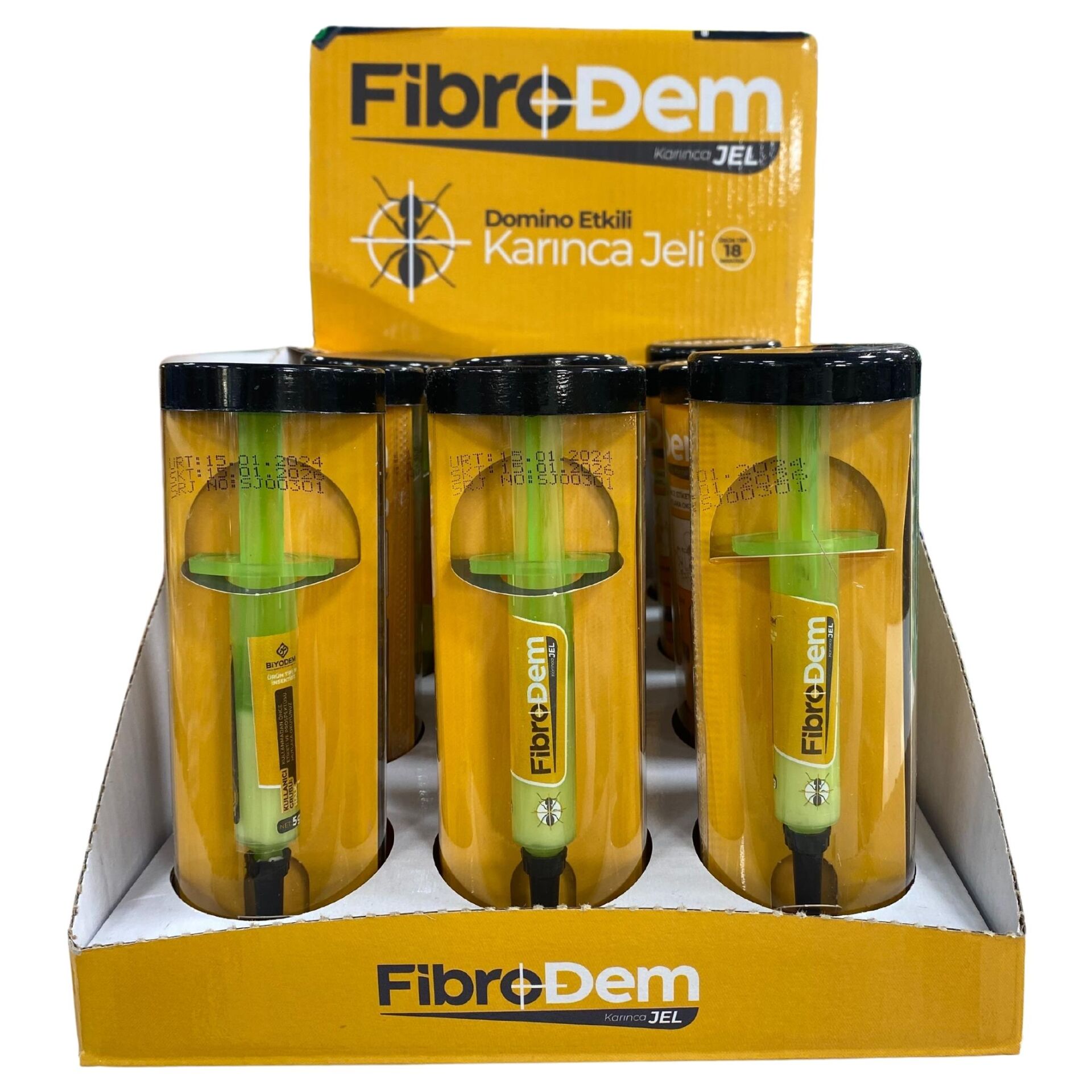 Fibro-Dem Gel 5gr.Karınca Jeli*12x6