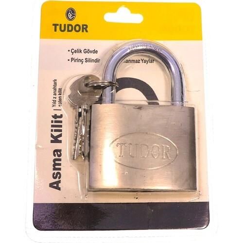 Tudor 63mm Yıldız Anahtarlı Asma Kilit*12x5