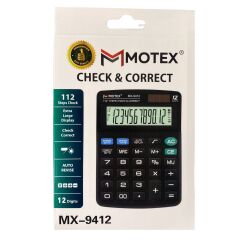 Motex MX-9412 Hesap Makinası*60