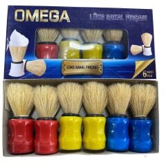 Omega Renkli Sakal Fırçası*6
