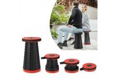 Teleskopik Tabure Kırmızı*12