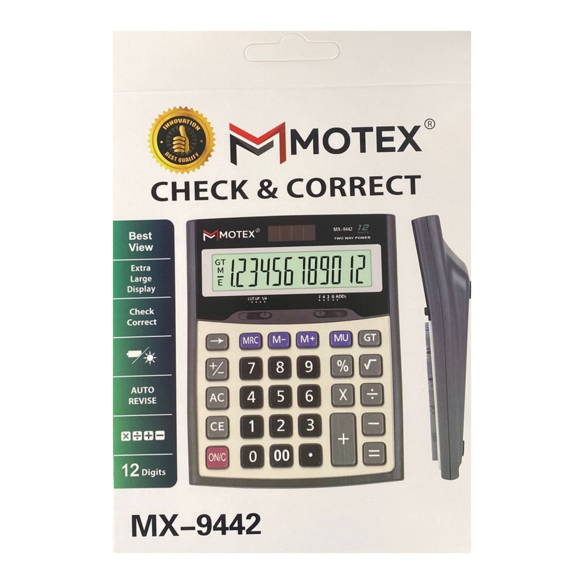 Motex MX-9442 Hesap Makinası*30
