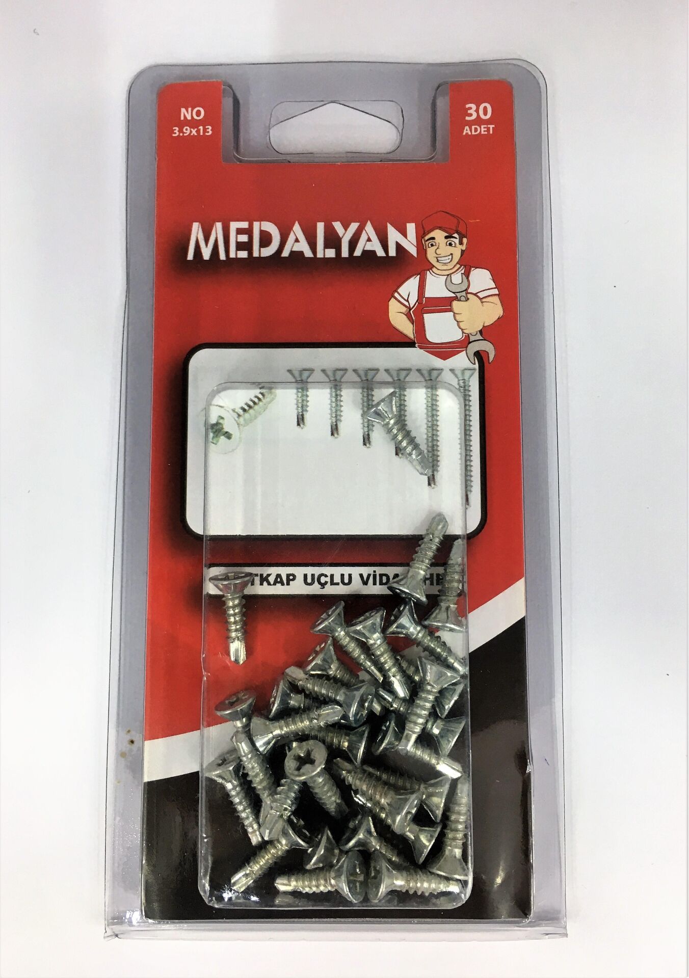 DL-08 Medalyan 3.9 x 13 Matkap Ucu Vida*24x5
