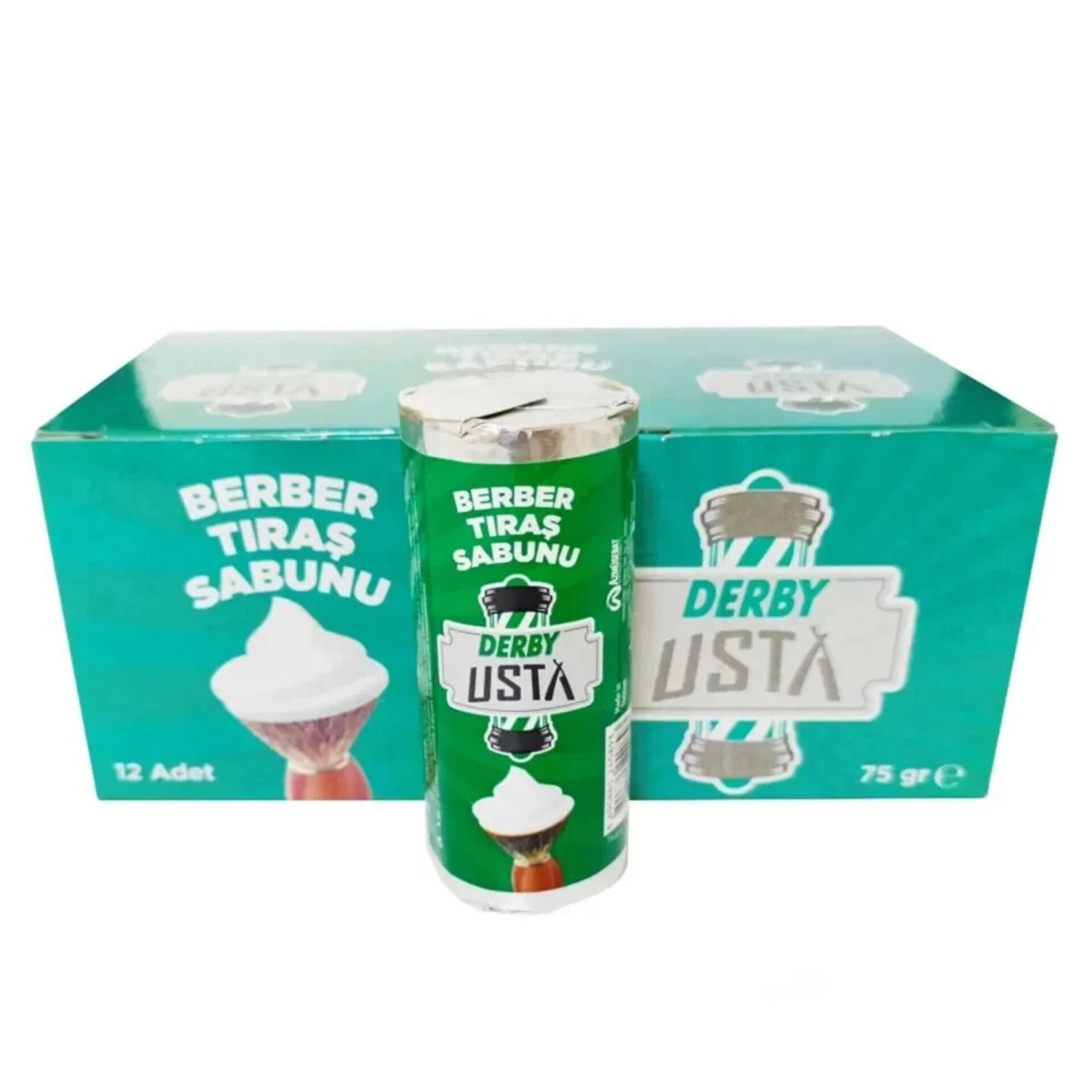 Derby 75Gr Berber Tıraş Sabunu 12li *24Pk.