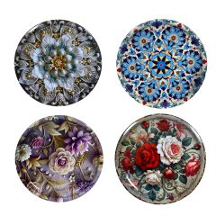 Ceren 4435 Metal Yuvarlak Tepsi*90