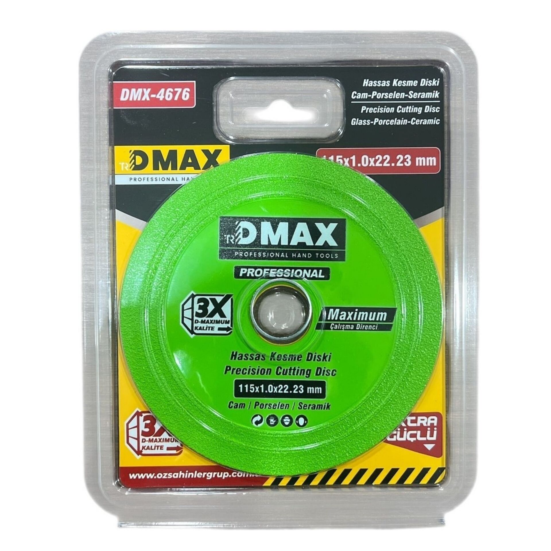 Dmax-4676 115 lik Cam-Porselen Kesme Diski*10