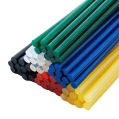 Renkli Kalın Mum Silikon 1Kg*25