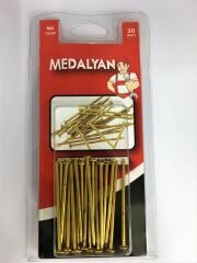 DL-19 Medalyan 3 x 50 C. Çivi Sarı*24x5