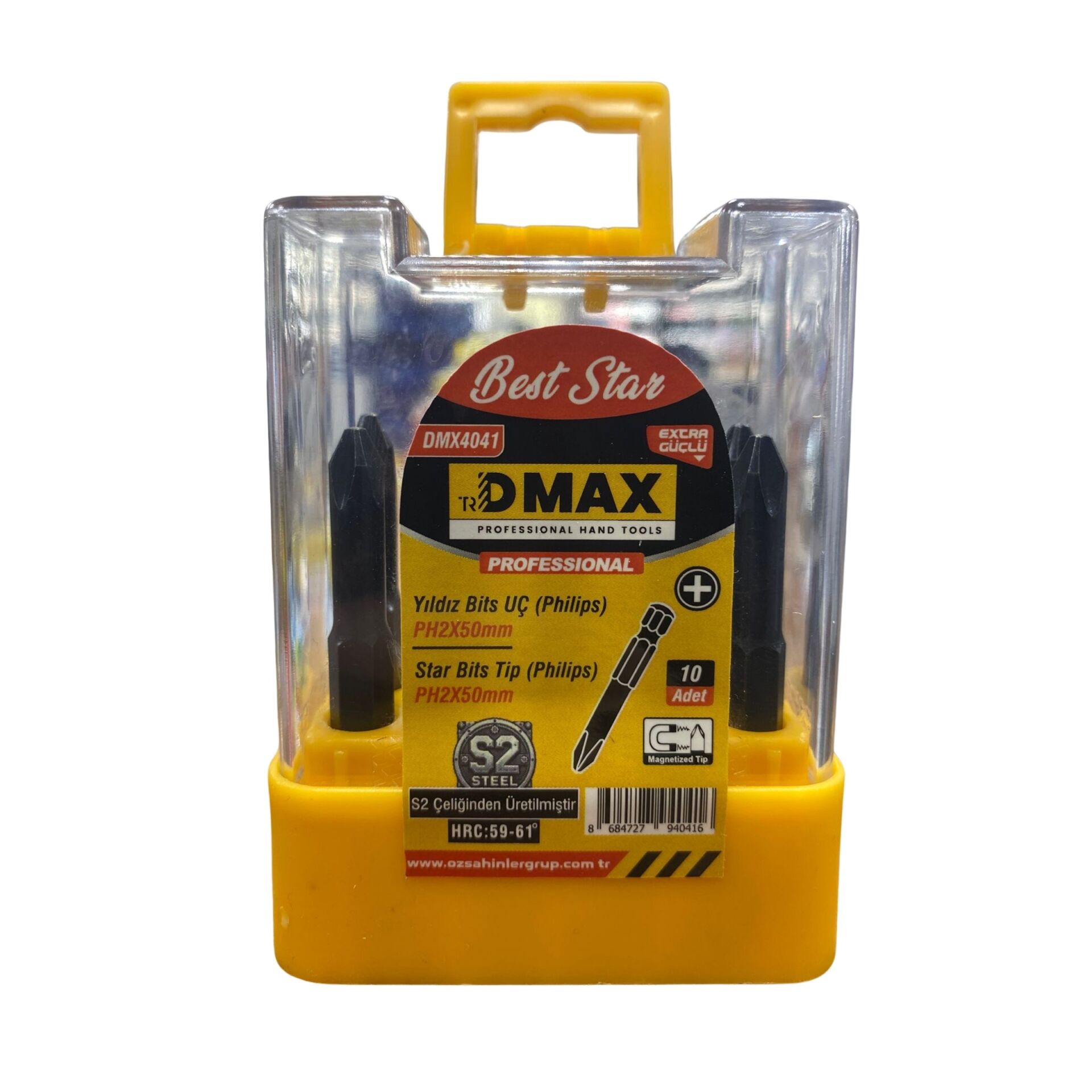 Dmax-4041 2x50mm  Prof Bits Matkap Ucu 10lu*10X12