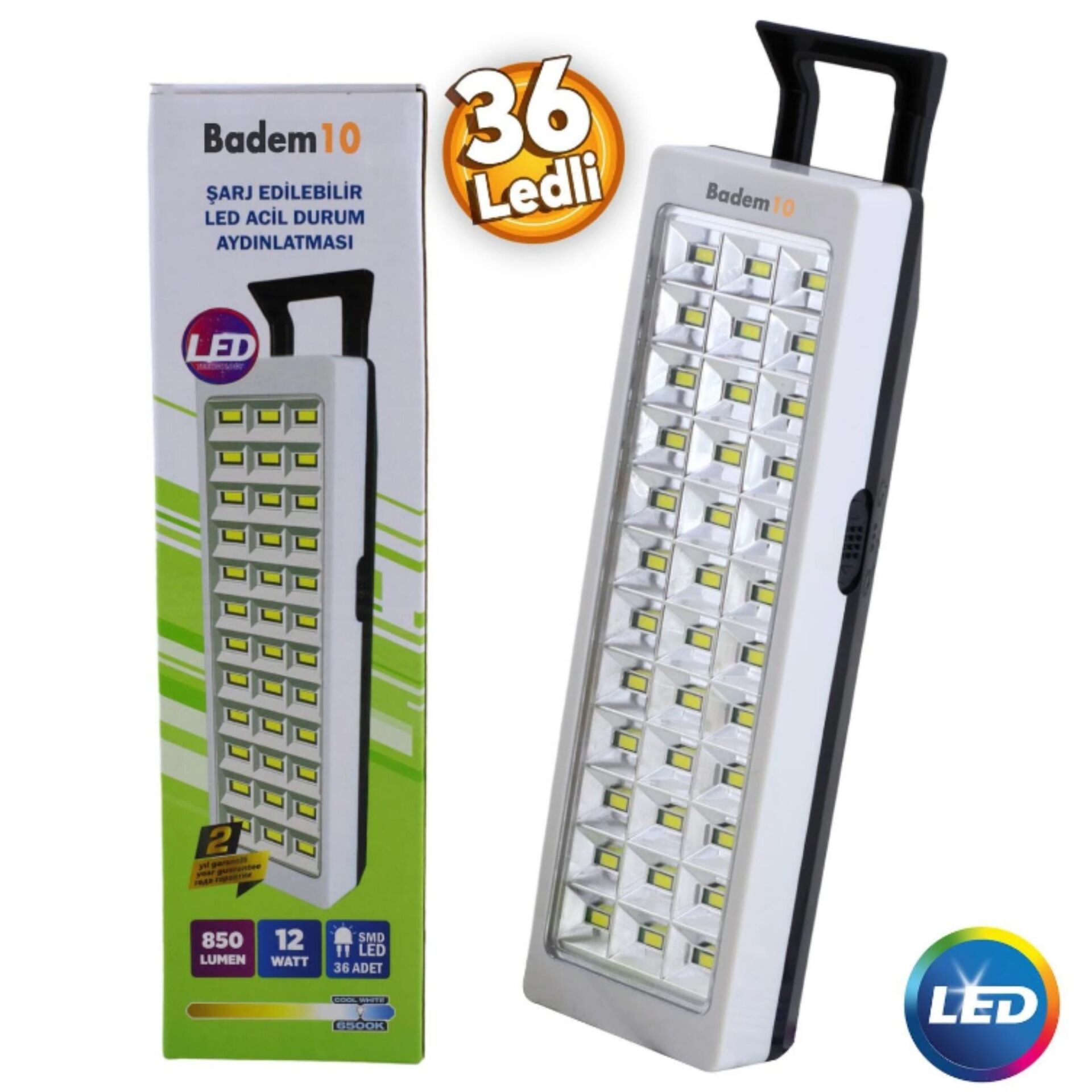 Klaus KE-47733 Işıldak 12W 36Led*40x2