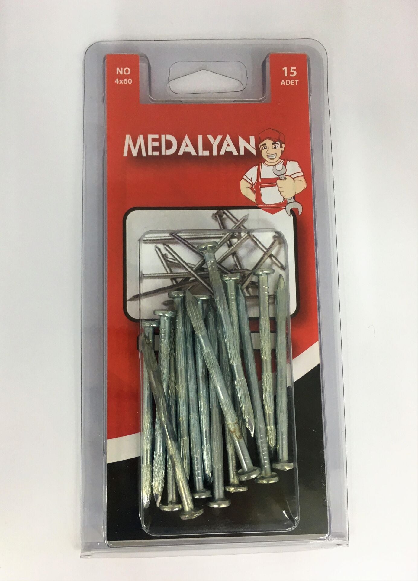 DL-23 Medalyan 4 x 60 Çelik Çivi*24x5