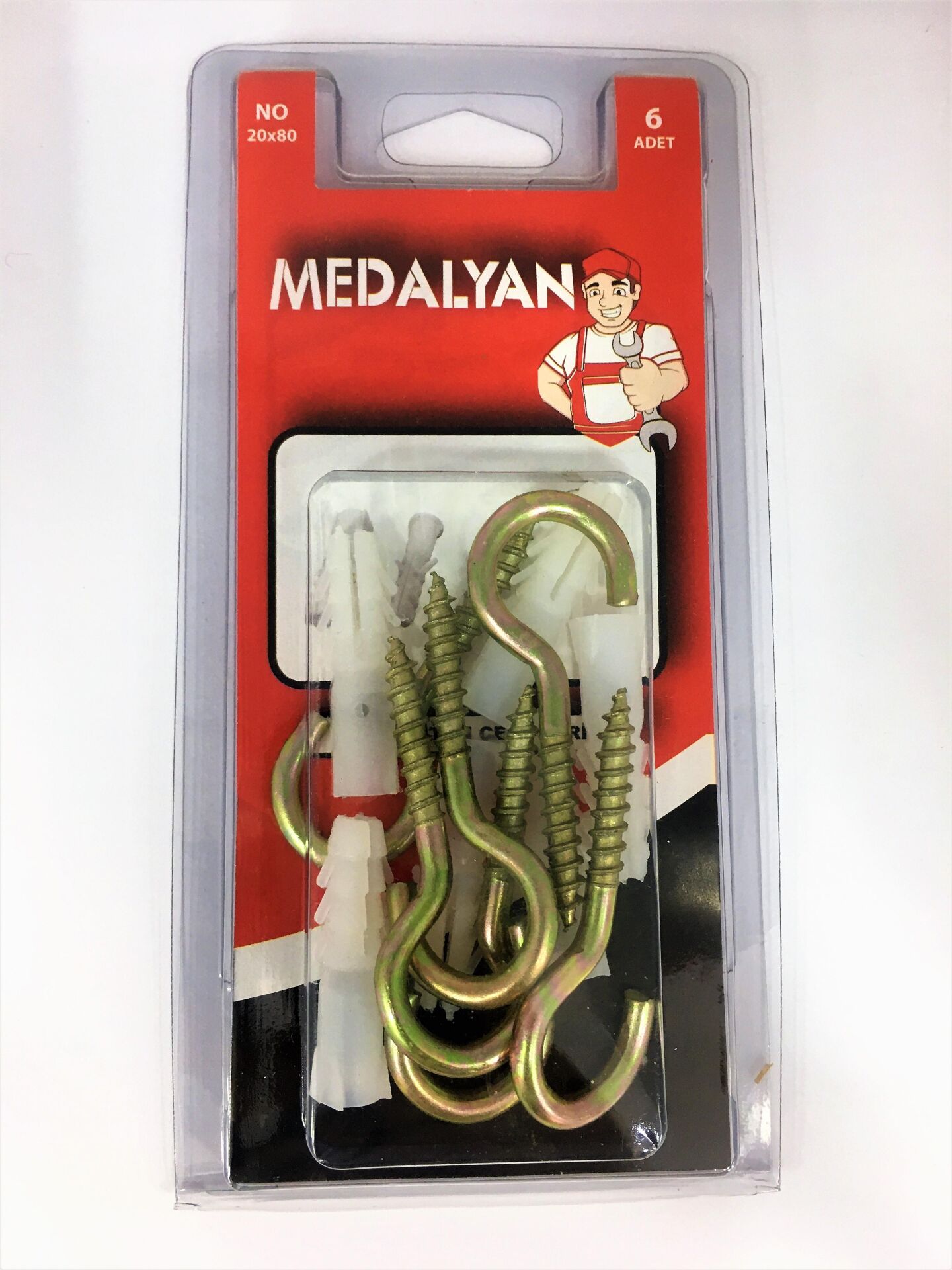 DL-27 Medalyan 20 x 80 Piton Dübel*24x5