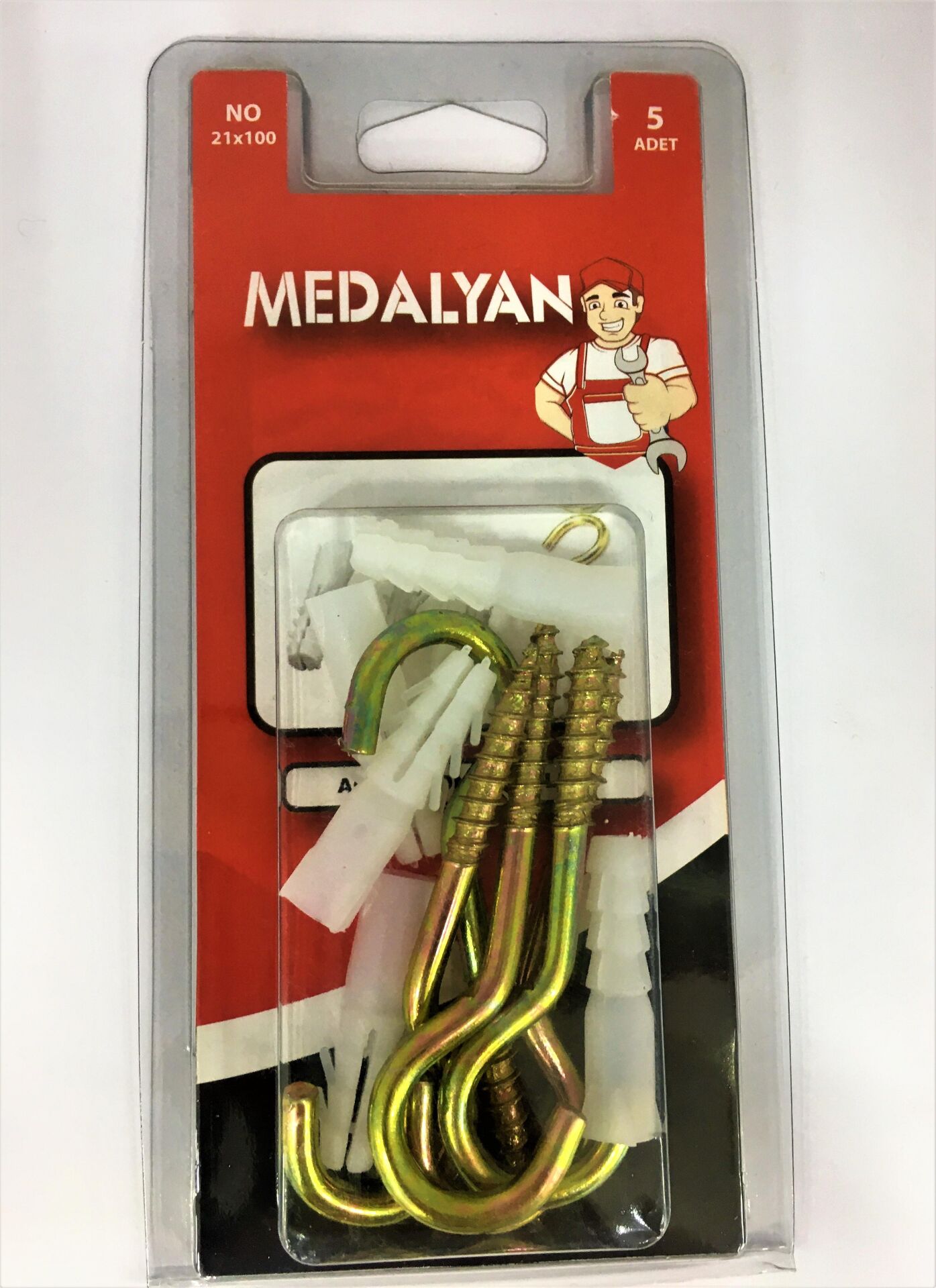 DL-28 Medalyan 21 x 100 Piton Maymuncuk Anah.*24x5