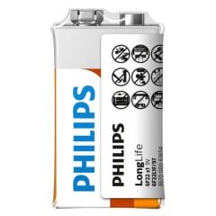 Philips 6F22  9V Pil 12 li*10pk.