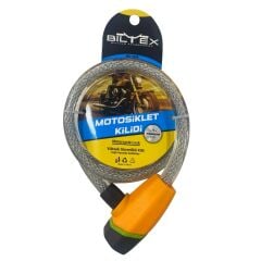 Biltex MH-3206 Bisiklet-Motor Kilidi Anahtarlı 80c