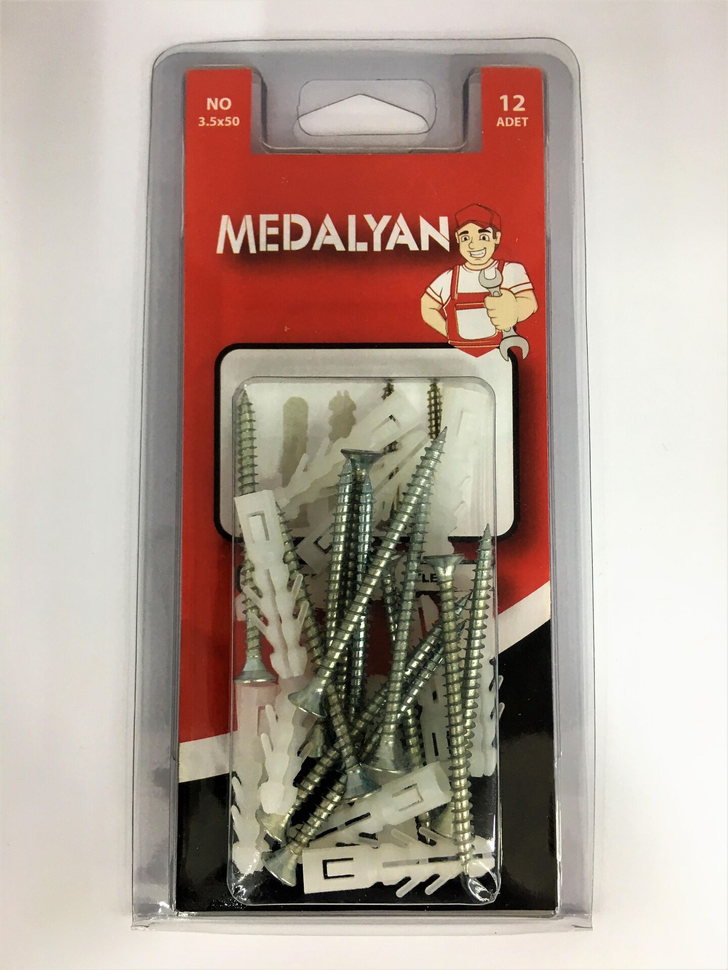 DL-33 Medalyan 3.5 x 50 Dübel Vida *24x5