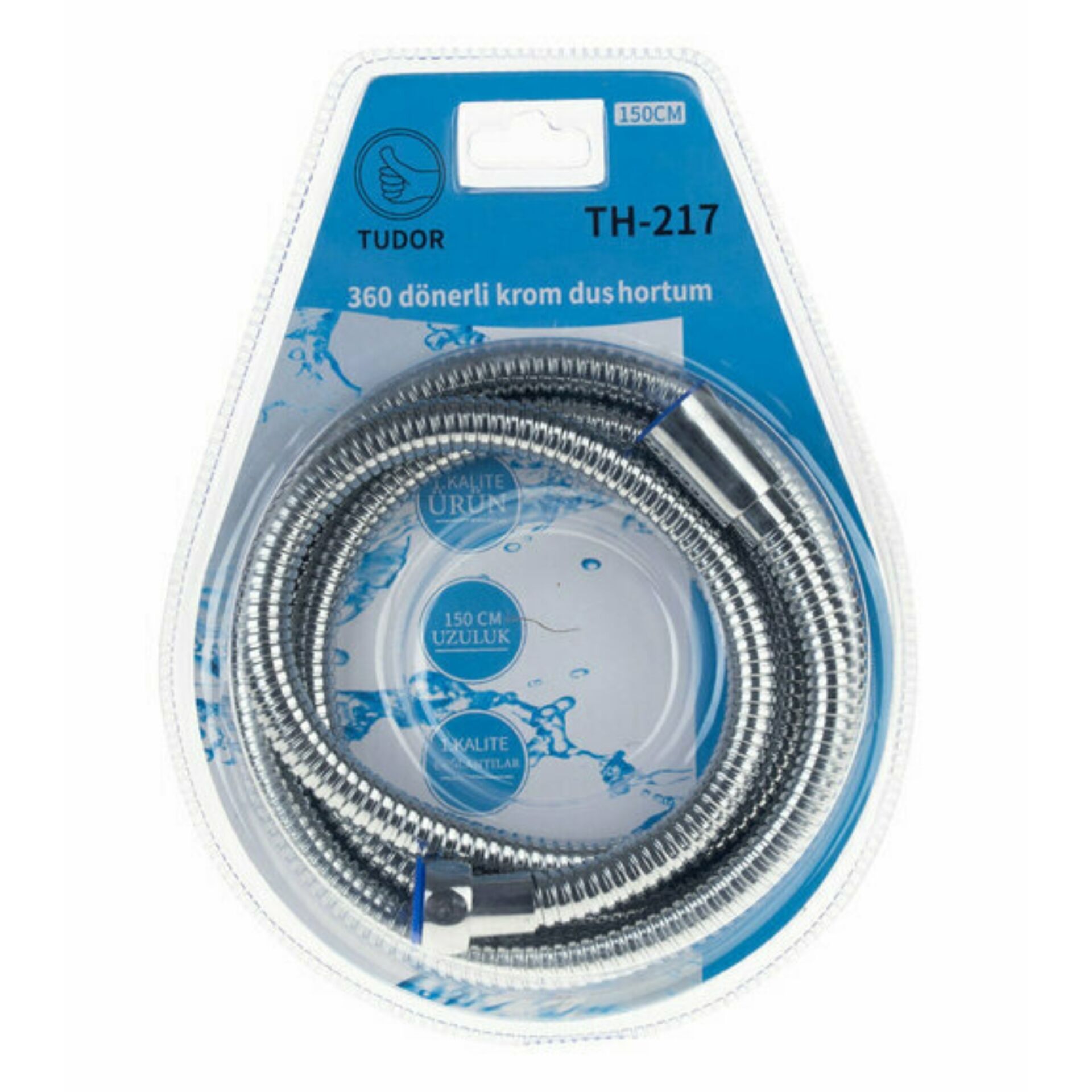 TH-215 (TH-217) 1.5 mt 360 Dönerli Duş Hortumu*70
